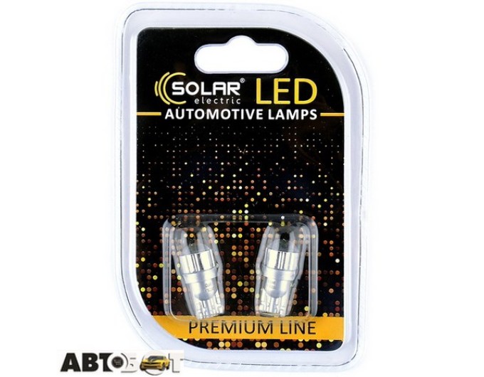 LED лампа SOLAR T10 W2.1x9.5d 12V 2Cree XBD white SL1343 (2 шт.), ціна: 450 грн.
