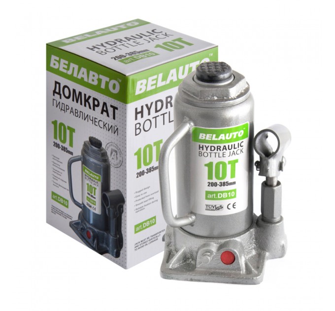 Домкрат гідравлічний пляшковий БелАвто 10т 200-385мм, ціна: 1 556 грн.