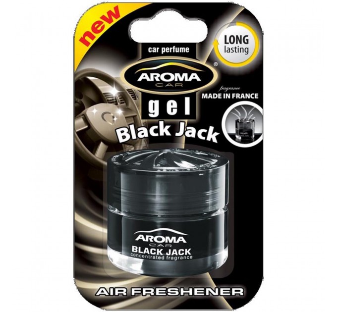 Ароматизатор Aroma Car Gel Black Jack гелевий 50г, ціна: 343 грн.