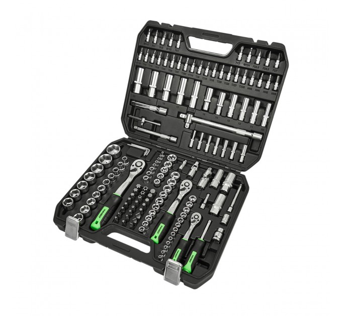 Профессиональный набор инструментов в кейсе Winso Pro 1/2", 1/4", 3/8" 72T, CR-V, 150ед., цена: 5 140 грн.