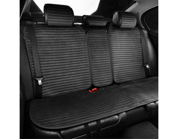 Комплект преміум накидок для сидінь CarLife Sport, black, ціна: 4 561 грн.