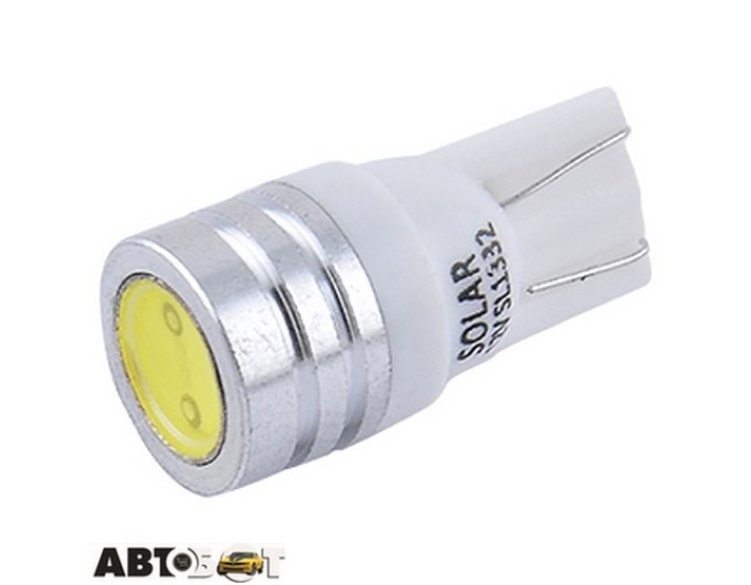 LED лампа SOLAR T10 W2.1x9.5d 12V 1SMD 1W white SL1332 (2 шт.), ціна: 84 грн.