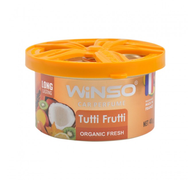 Ароматизатор Winso Organic Fresh Tutti Frutti гелевий 40г, ціна: 131 грн.