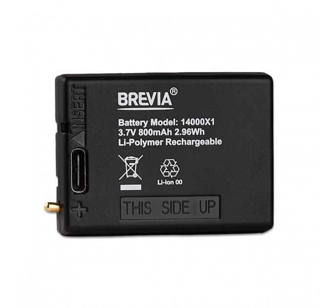Аккумулятор Brevia 3.7V 800mAh Li-polymer с Type-C для налобных фонарей, цена: 599 грн.