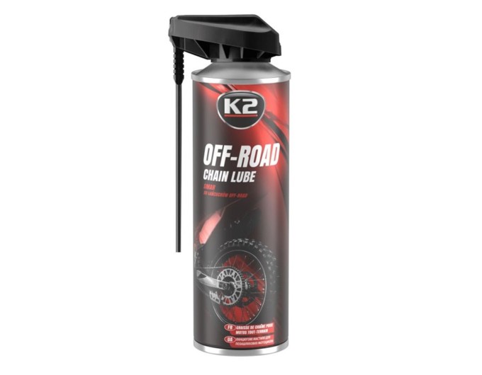 Смазка для цепей K2 Off Pro Chain Lube жидкая синтетическая прозрачная аэрозоль 250мл, цена: 154 грн.