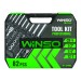 Професійний набір інструментів в кейсі Winso Pro 1/2", 1/4" 72 T, CR-V, 82од., ціна: 3 448 грн.