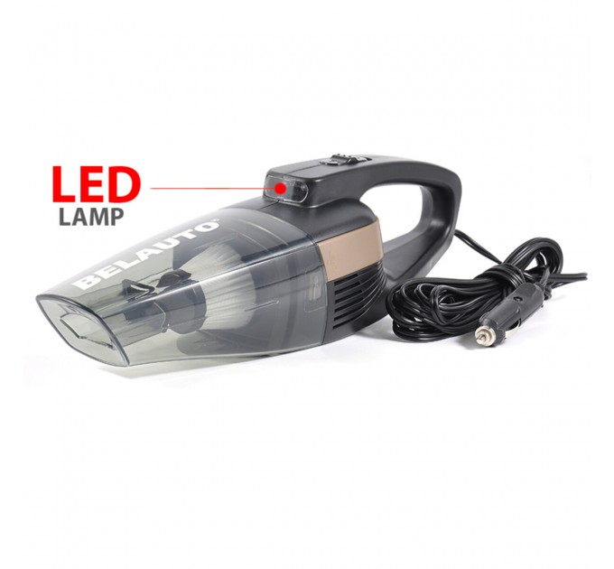 Пылесос автомобильный Белавто Тайфун 110Вт 3.2кПа от прикуривателя с LED-фонарем, цена: 812 грн.
