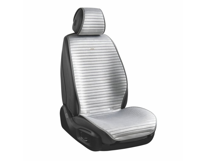 Комплект преміум накидок для сидінь CarLife Sport, grey, ціна: 4 561 грн.