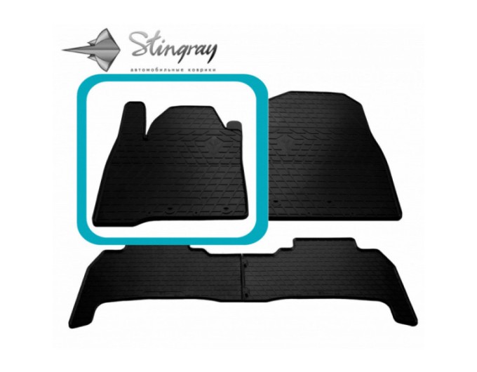 Toyota Land Cruiser 200 (2007-....) коврик передний левый (Stingray), цена: 1 236 грн.