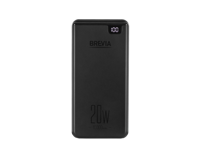 Повербанк (Power Bank) Brevia 10000mAh 20W Li-Pol, LCD черный, цена: 539 грн.