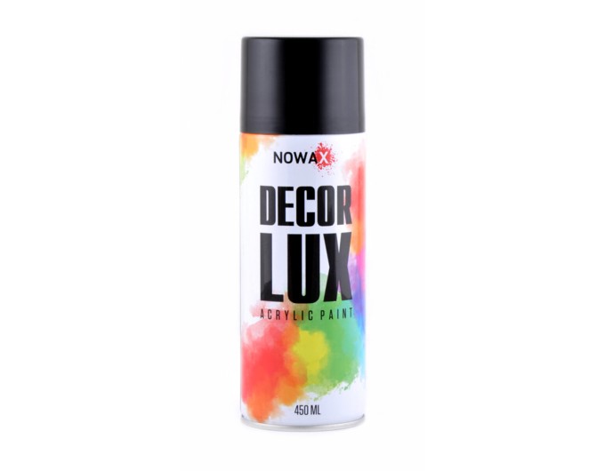 Краска акриловая Nowax Spray Черный матовый 450мл, цена: 119 грн.