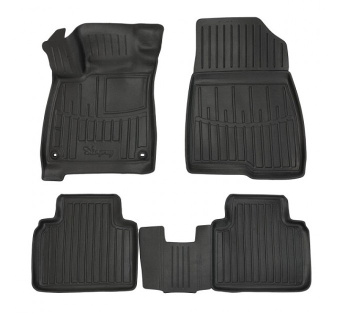 Honda Accord X (2017-2022) комплект 3D килимків з 4 штук (Stingray), ціна: 1 870 грн.