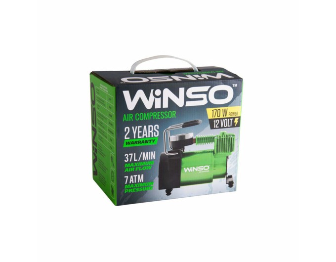 Компресор автомобільний Winso 7Атм 37л/хв 170Вт, ціна: 894 грн.