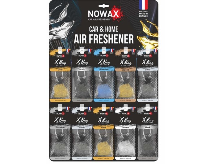 Ароматизатор Nowax X Bag Delux, дисплей 30шт набір, ціна: 2 809 грн.