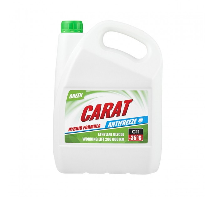 Антифриз Carat Green G11 зелений готовий 4,3кг, ціна: 397 грн.