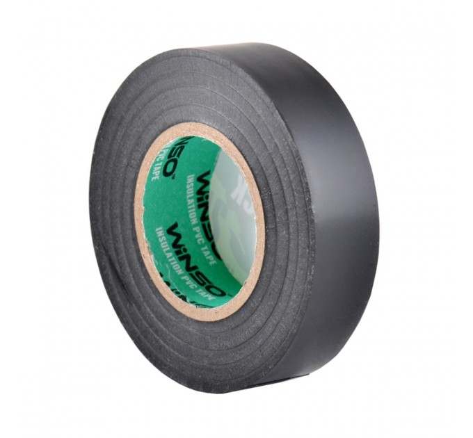 Стрічка ізоляційна ПВХ Winso д.25м, ш.19мм, т.130мк, чорна, ціна: 32 грн.