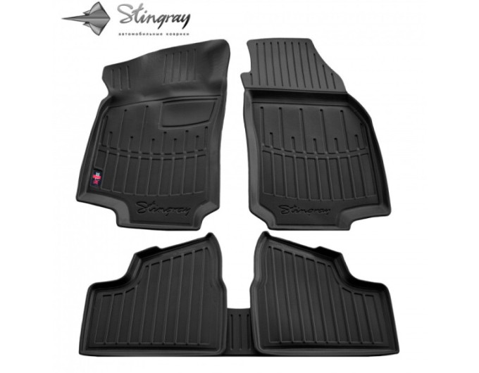 Opel Astra G (1998-2004) комплект 3D ковриков с 5 штук (Stingray), цена: 1 870 грн.