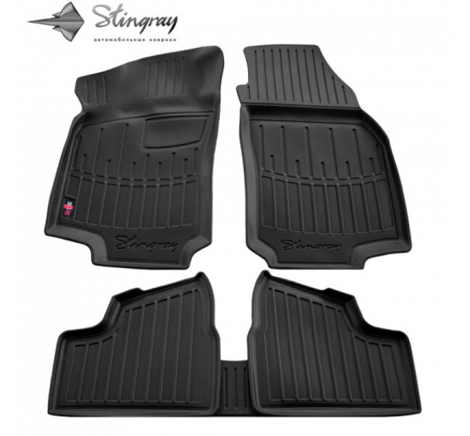 Opel Astra G (1998-2004) комплект 3D ковриков с 5 штук (Stingray), цена: 1 480 грн.