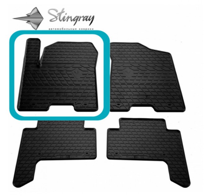 Infiniti QX56 (2010-2013) килимок передній лівий (Stingray), ціна: 980 грн.