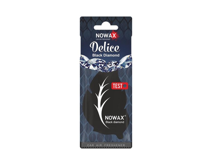Ароматизатор повітря целюлозний Nowax серія Delice - Black Diamond, ціна: 31 грн.
