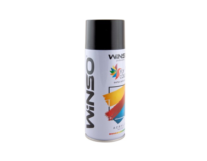 Краска акриловая Winso Spray Черный матовый 450мл, цена: 109 грн.