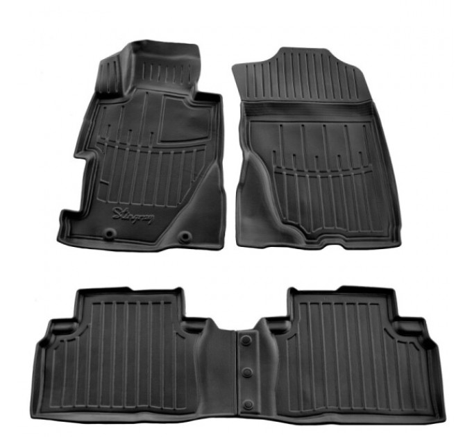 Honda Civic 4D (2006-2011) комплект 3D ковриков с 4 штук (Stingray), цена: 1 870 грн.