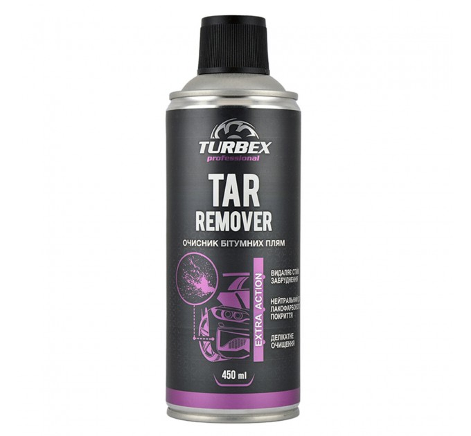 Очисник бітумних плям Turbex Tar Remover, 450мл, ціна: 115 грн.
