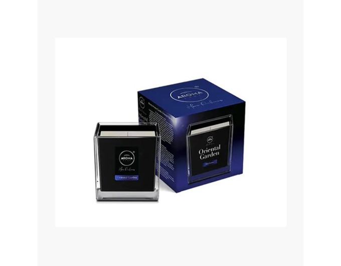 Свеча ароматическая Aroma Home Black Series Candles - Oriental Garden 155г, цена: 440 грн.