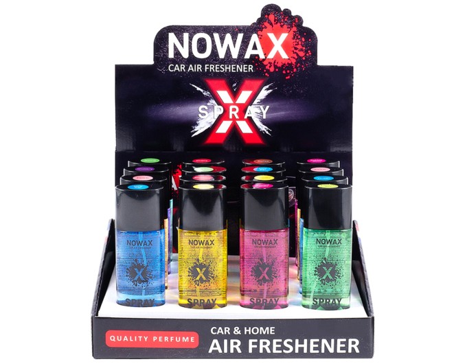 Бокс MIX №1 ароматизаторів повітря Nowax серія X Spray 50 ml, ціна: 2 029 грн.