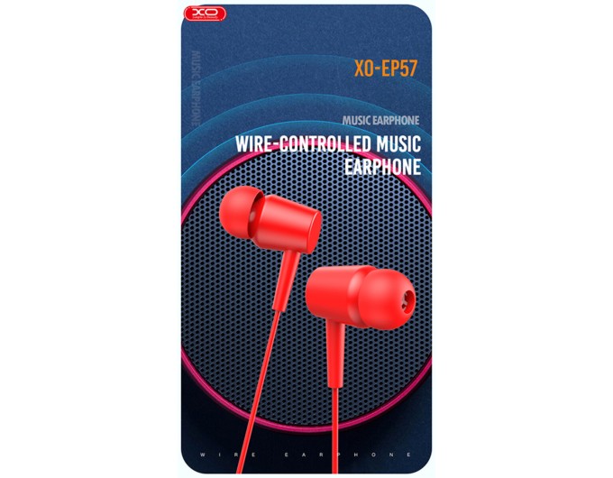 Наушники проволоки XO EP57 Crown In-Ear белые, цена: 69 грн.