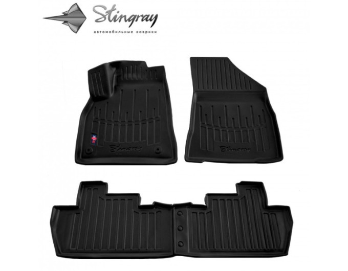 Peugeot 5008 (2008-2017) комплект 3D ковриков с 4 штук (Stingray), цена: 1 870 грн.