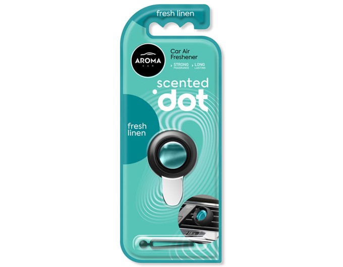 Ароматизатор Aroma Car DOT Single - Fresh linen, цена: 125 грн.