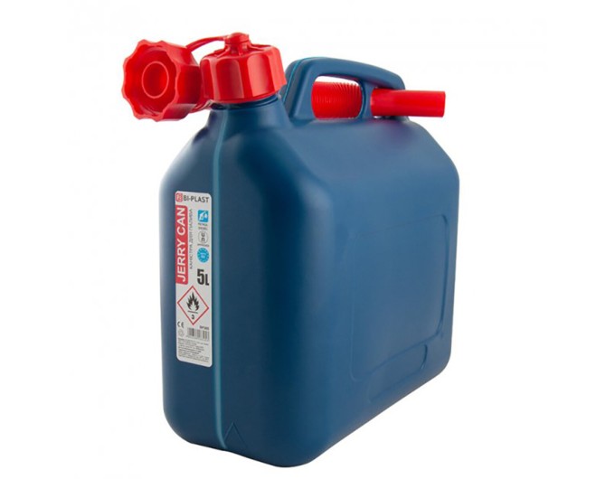 Канистра Bi-Plast пластиковая HDPE для топлива 5л с воронкой, цена: 329 грн.