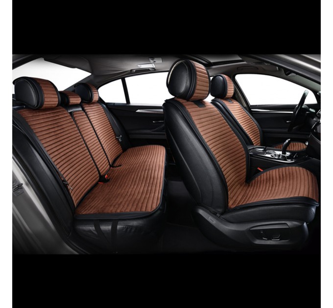 Преміум накидки для передніх сидінь Winso Pro Сarrera, coffee-black 2шт., ціна: 3 056 грн.