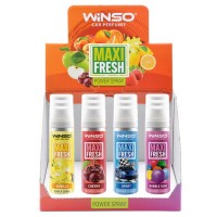 Ароматизатор Winso Maxi Fresh MIX №1, 75мл, 12шт набір