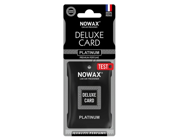 Ароматизатор Nowax Delux Card Platinum, 6g сухий, ціна: 48 грн.