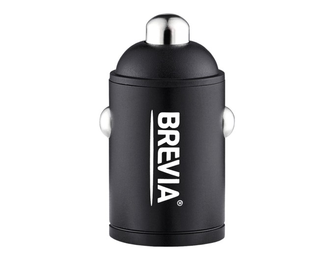 Автомобильное зарядное устройство Brevia ePower NanoMetal 38W 1xUSB-C+1xUSB-A черный, цена: 485 грн.
