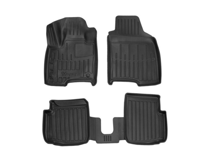 Fiat Panda ІІІ (312/319) (2012-2024) комплект 3D ковриков с 4 штук (Stingray), цена: 1 870 грн.