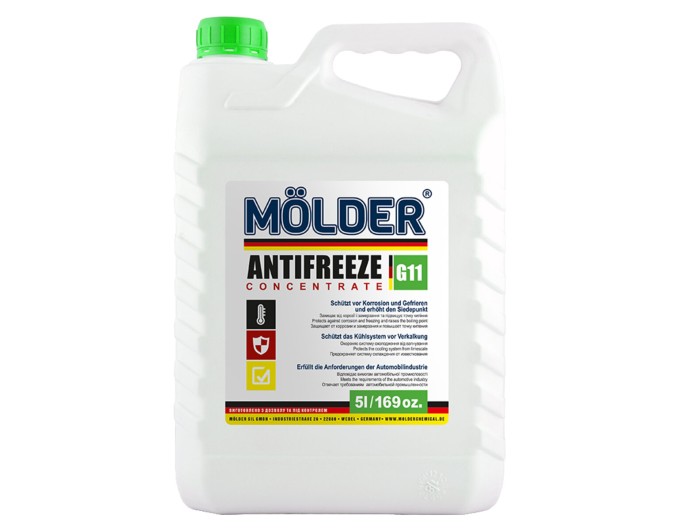 Антифриз Molder G11 зеленый концентрат 5л, цена: 1 203 грн.