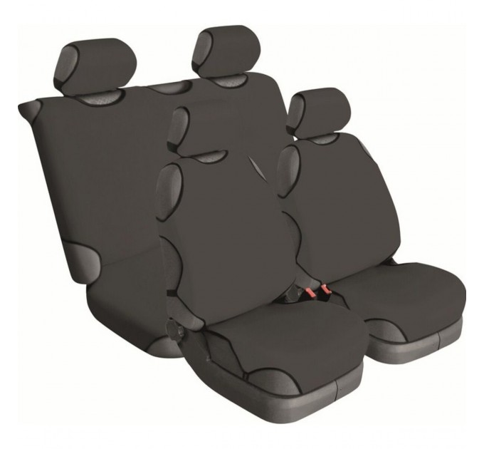 Чохли універсал Beltex Delux графіт на 4 сидіння, без підголівників, ціна: 1 399 грн.