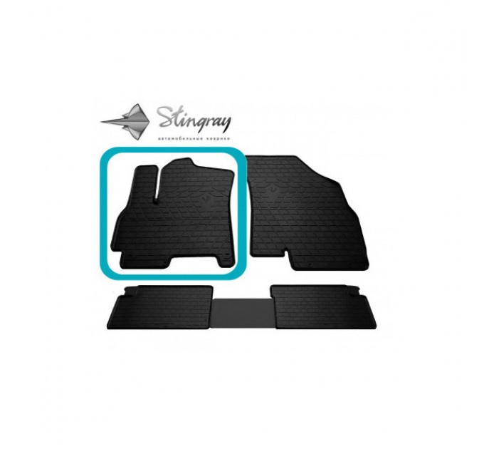 Chery Tiggo 7 (2016-2020) коврик передний левый (Stingray), цена: 784 грн.