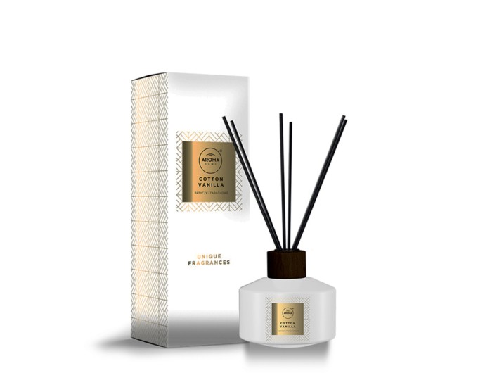 Аромадифузор с палочками Aroma Home Elegance Series Sticks 50мл - Cotton Vanilla, цена: 274 грн.