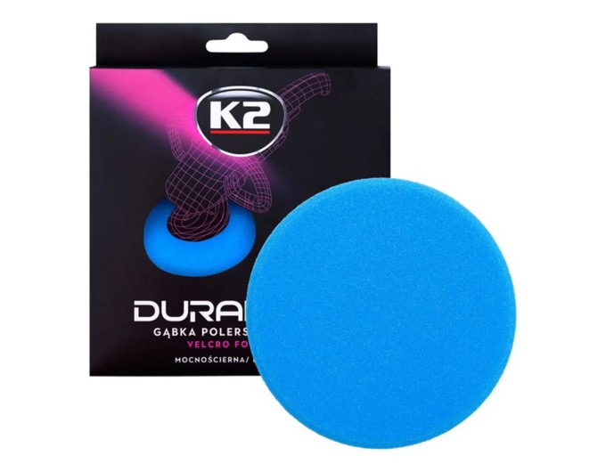 Губка для полировки K2 Duraflex жесткая голубая 150*25мм на липучке, цена: 333 грн.