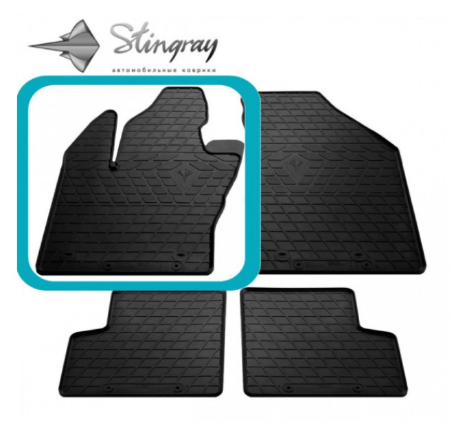 Fiat 500X (2014-...) килимок передній лівий (Stingray), ціна: 748 грн.