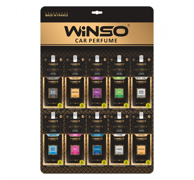 Ароматизатор Winso Ultimate Card MIX на планшеті, ціна: 2 583 грн.