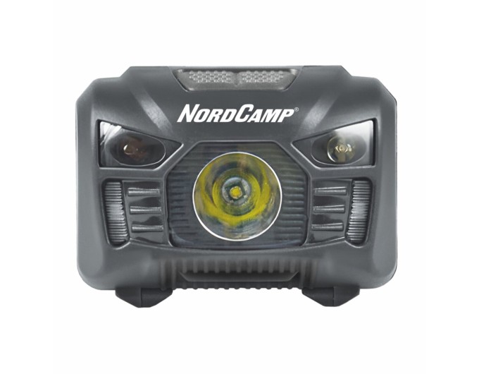 Фонарь налобный Nord Camp 150Lm, 3W LED, 1200mAh с сенсором белый/красный, цена: 468 грн.