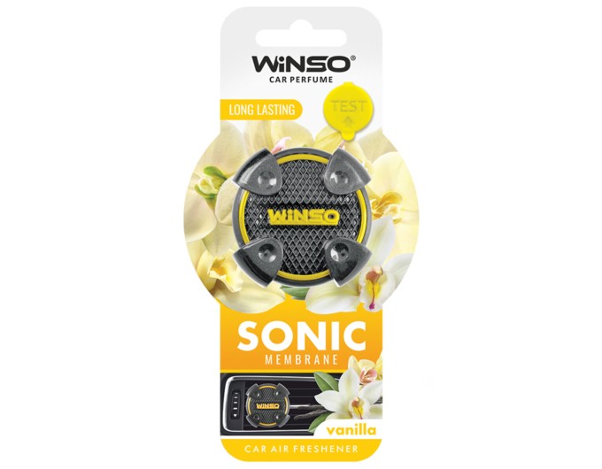 Освежитель воздуха Winso Sonic, мембранный на дефлектор - Vanilla, цена: 109 грн.
