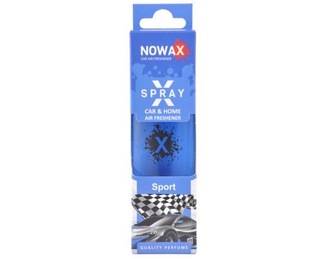 Ароматизатор Nowax X Spray Sport в коробці, ціна: 140 грн.