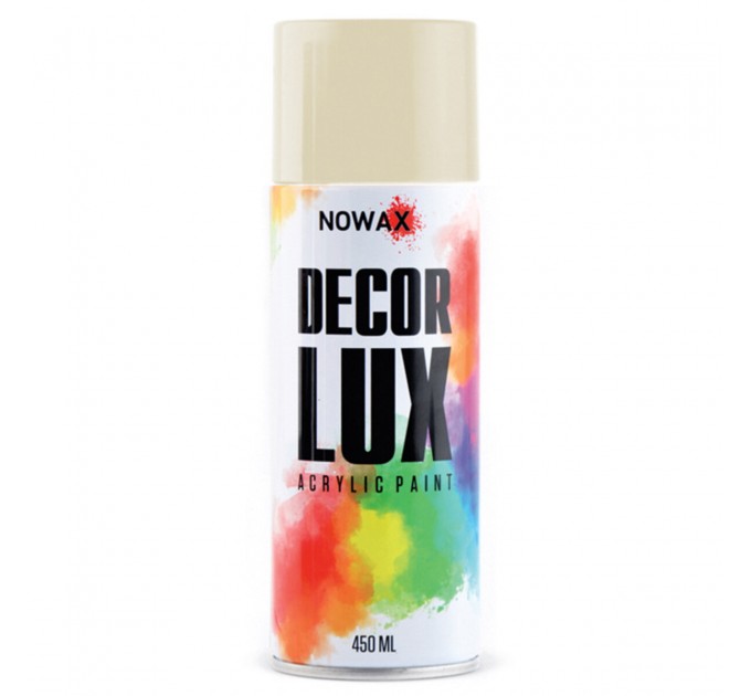 Фарба акрилова Nowax Spray Кремовий 450мл, ціна: 93 грн.