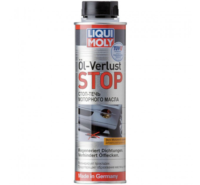 Присадка для усунення течі моторної оливи Liqui Moly Oil-Verlust-Stop 300мл, ціна: 645 грн.